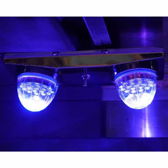 Blue Changing Lights