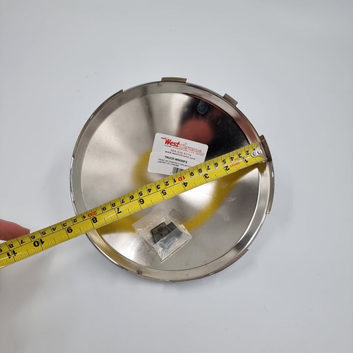 FRONT H/C POINTED 6 UNIV NOTCHES w/SHORT LIP, CHROME