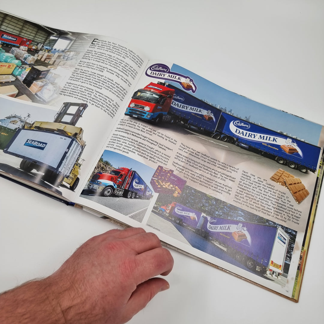 The Driver, Australia and New Zealand on the back of a truck