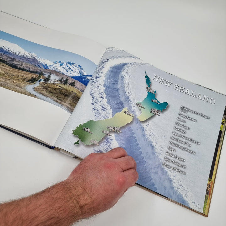 The Driver, Australia and New Zealand on the back of a truck