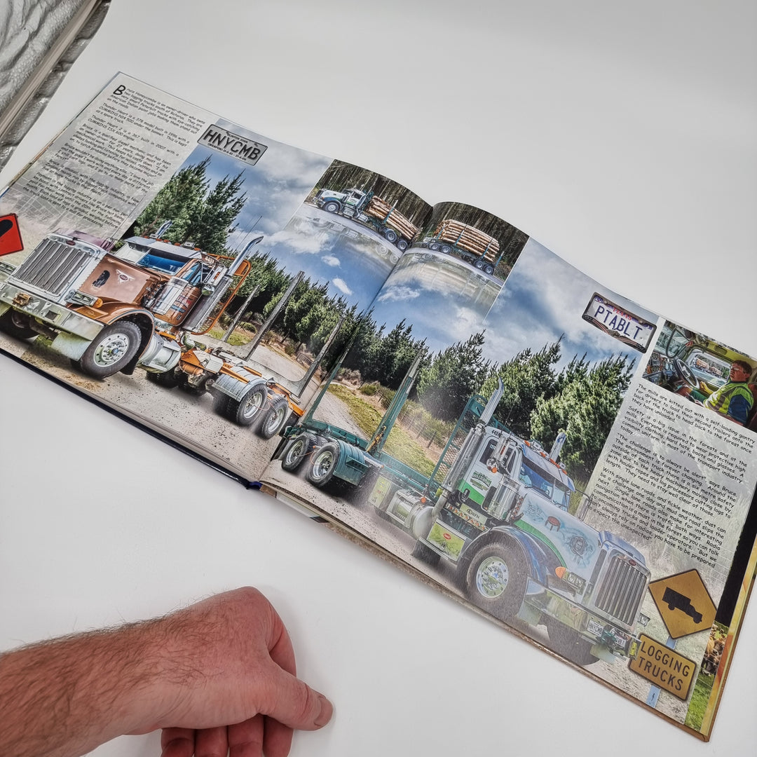 The Driver, Australia and New Zealand on the back of a truck