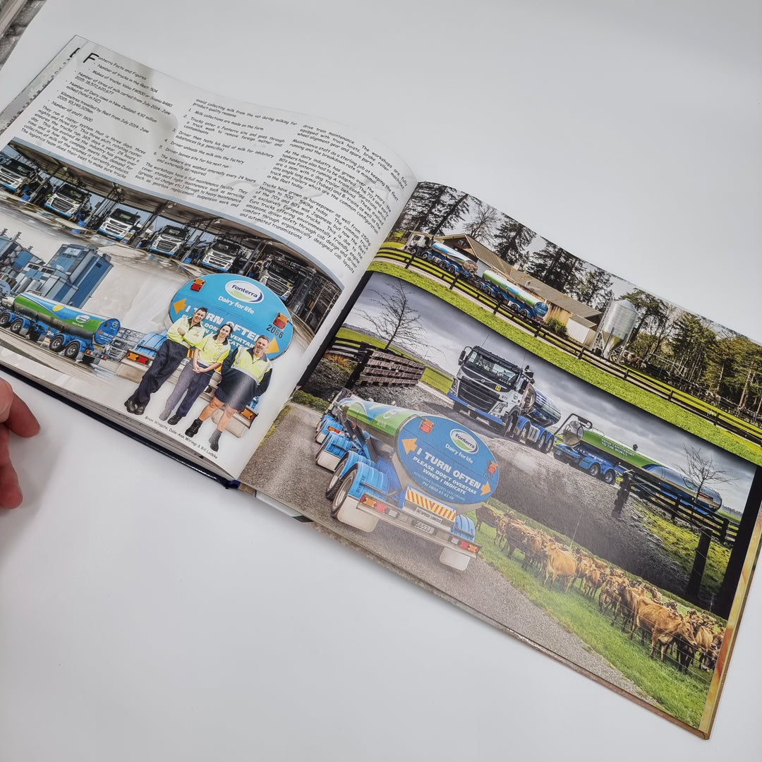 The Driver, Australia and New Zealand on the back of a truck