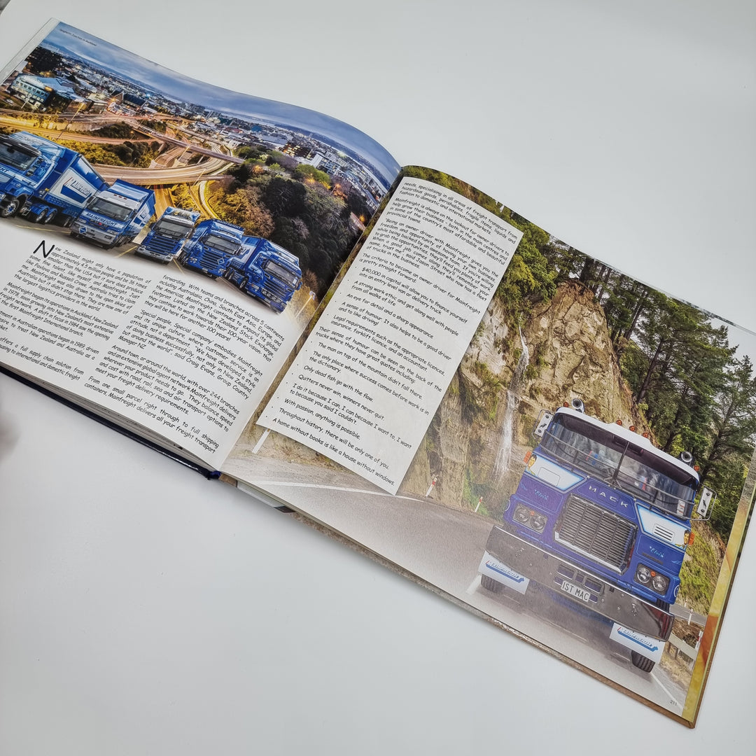 The Driver, Australia and New Zealand on the back of a truck