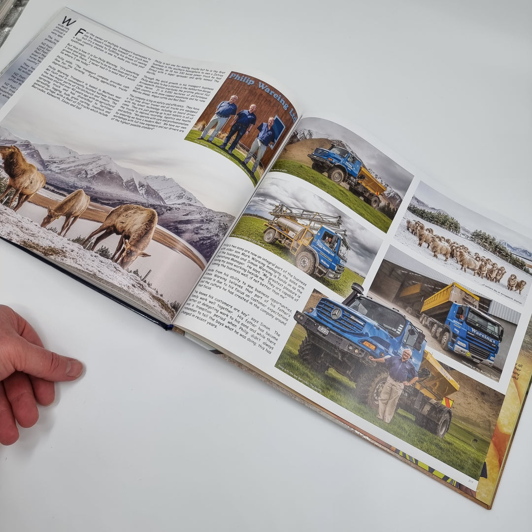 The Driver, Australia and New Zealand on the back of a truck