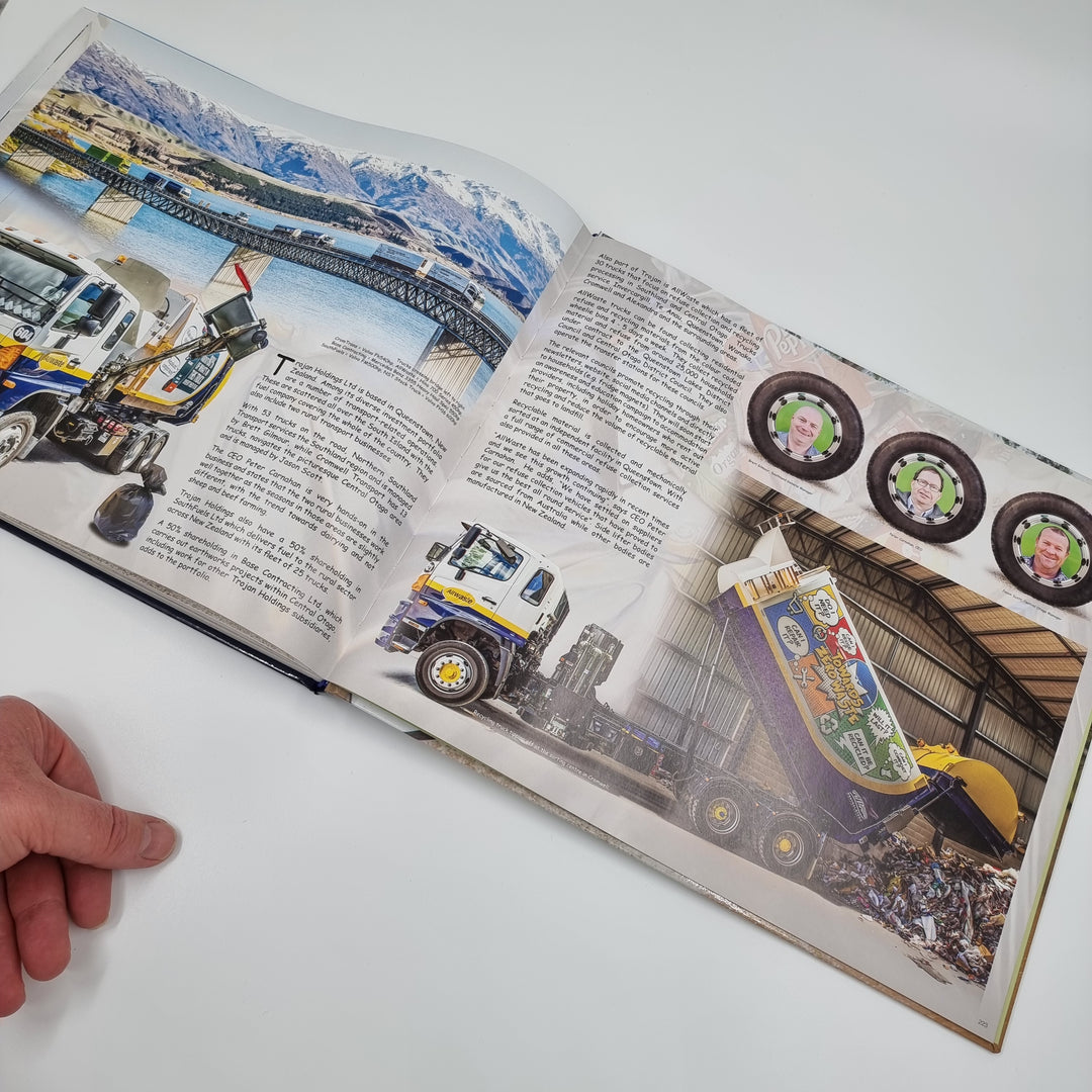 The Driver, Australia and New Zealand on the back of a truck