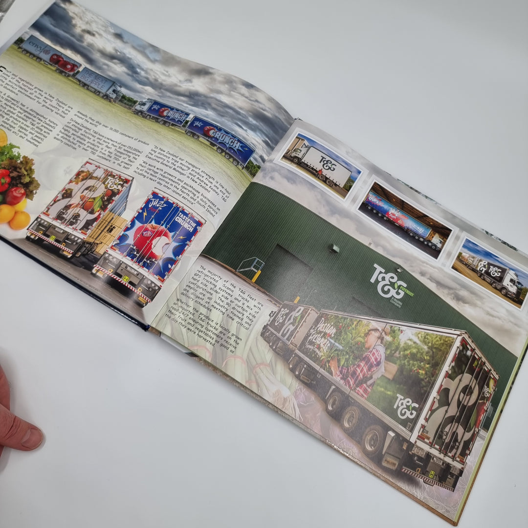 The Driver, Australia and New Zealand on the back of a truck