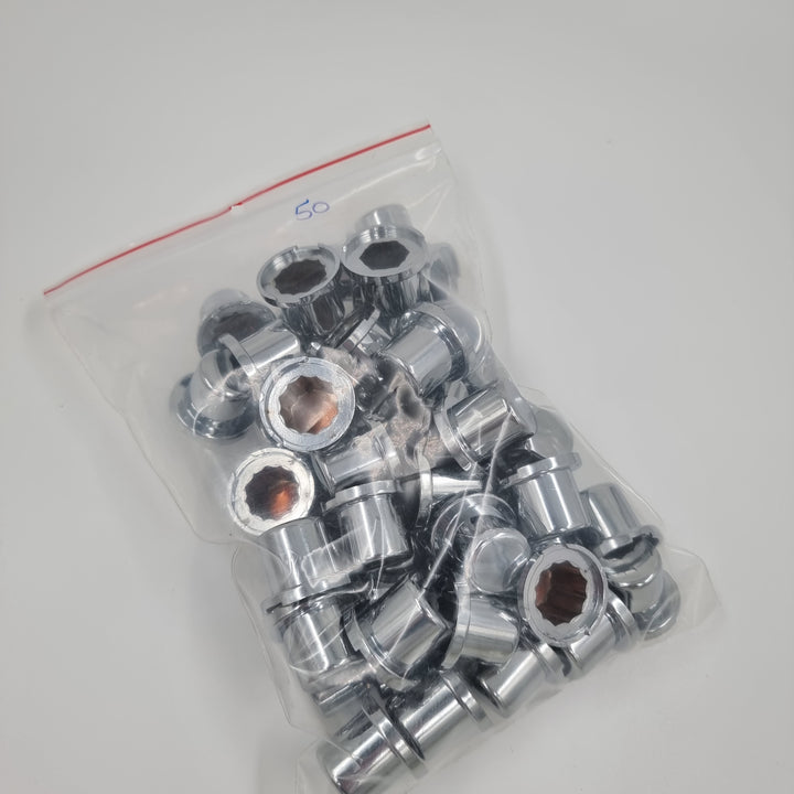 11/16" & 17 MM NUT COVER PLASTIC TOP HAT STYLE