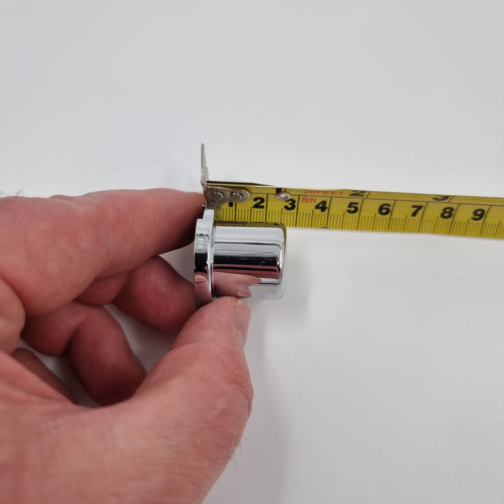 11/16" & 17 MM NUT COVER PLASTIC TOP HAT STYLE