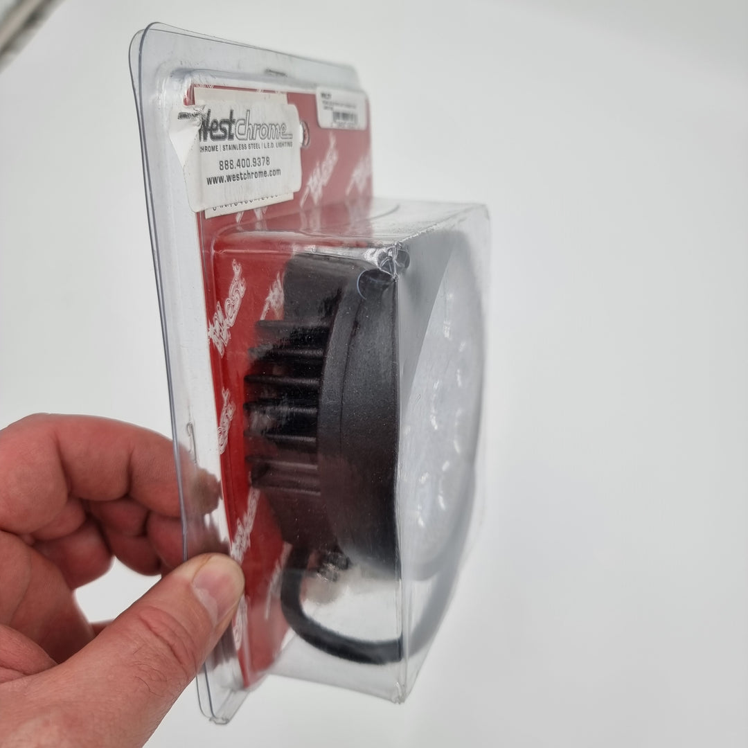 Round Work light Flood Beam, LED (9) 27W 1890 Lumens 12v