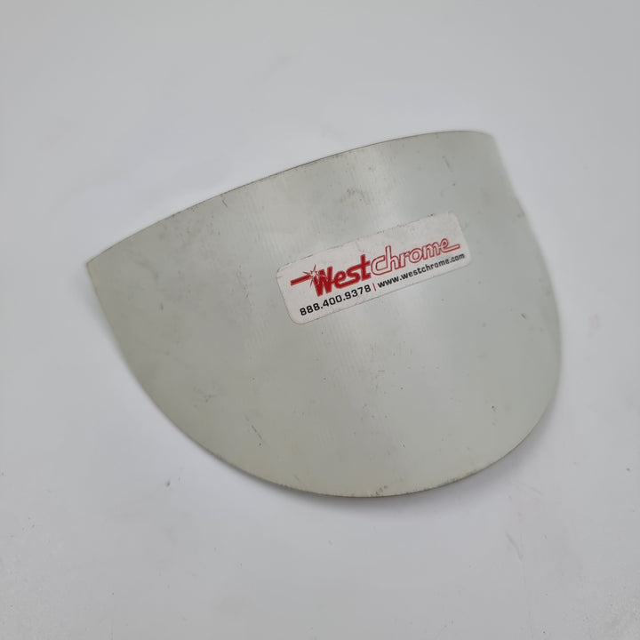 VISOR ROUND, S.S. 4 FOR HEADLIGHTS,  ADJUSTABLE LIP-UP, FITS: 4” OR SMALLER SEALED LIGHTS