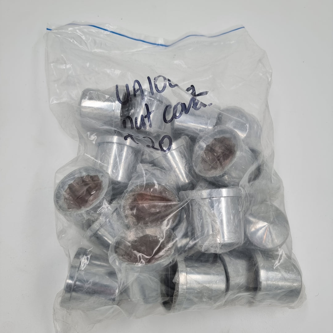 Chassis Bolt Covers, 33mm Chrome Plastic (wont rust)