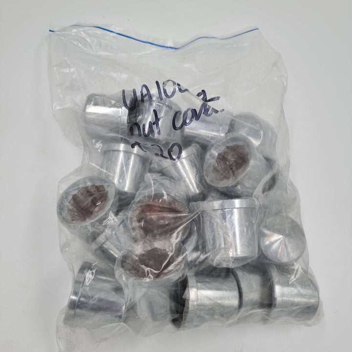 Chassis Bolt Covers, 33mm Chrome Plastic (wont rust)