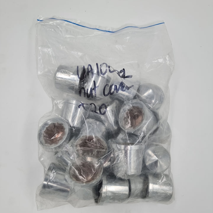 Chassis Bolt Covers, 33mm Chrome Plastic (wont rust)