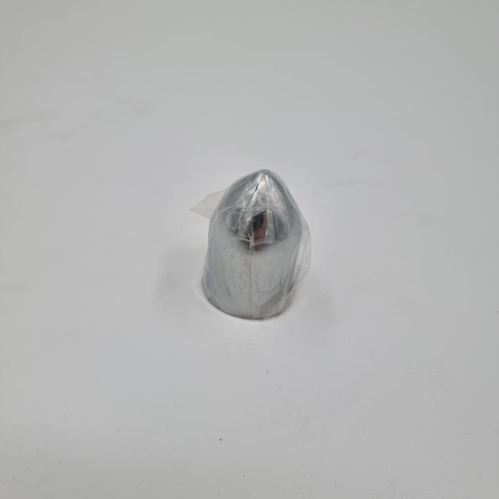 FL 1" X 1 5/8" HUCK BOLT COVER, CHROME PLASTIC
