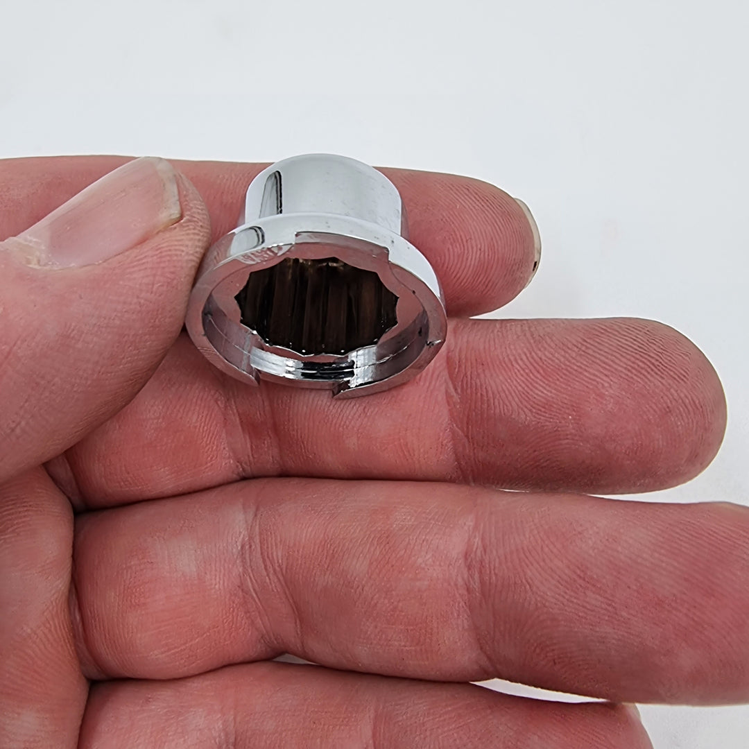 9/16" & 14 MM NUT COVER PLASTIC TOP HAT STYLE