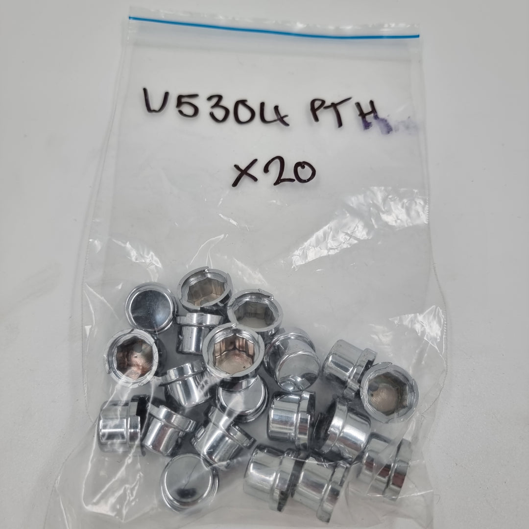 7/16" & 12 MM NUT COVER PLASTIC TOP HAT STYLE