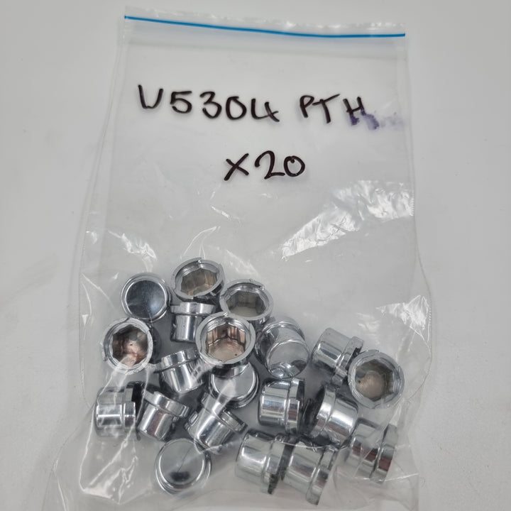 7/16" & 12 MM NUT COVER PLASTIC TOP HAT STYLE