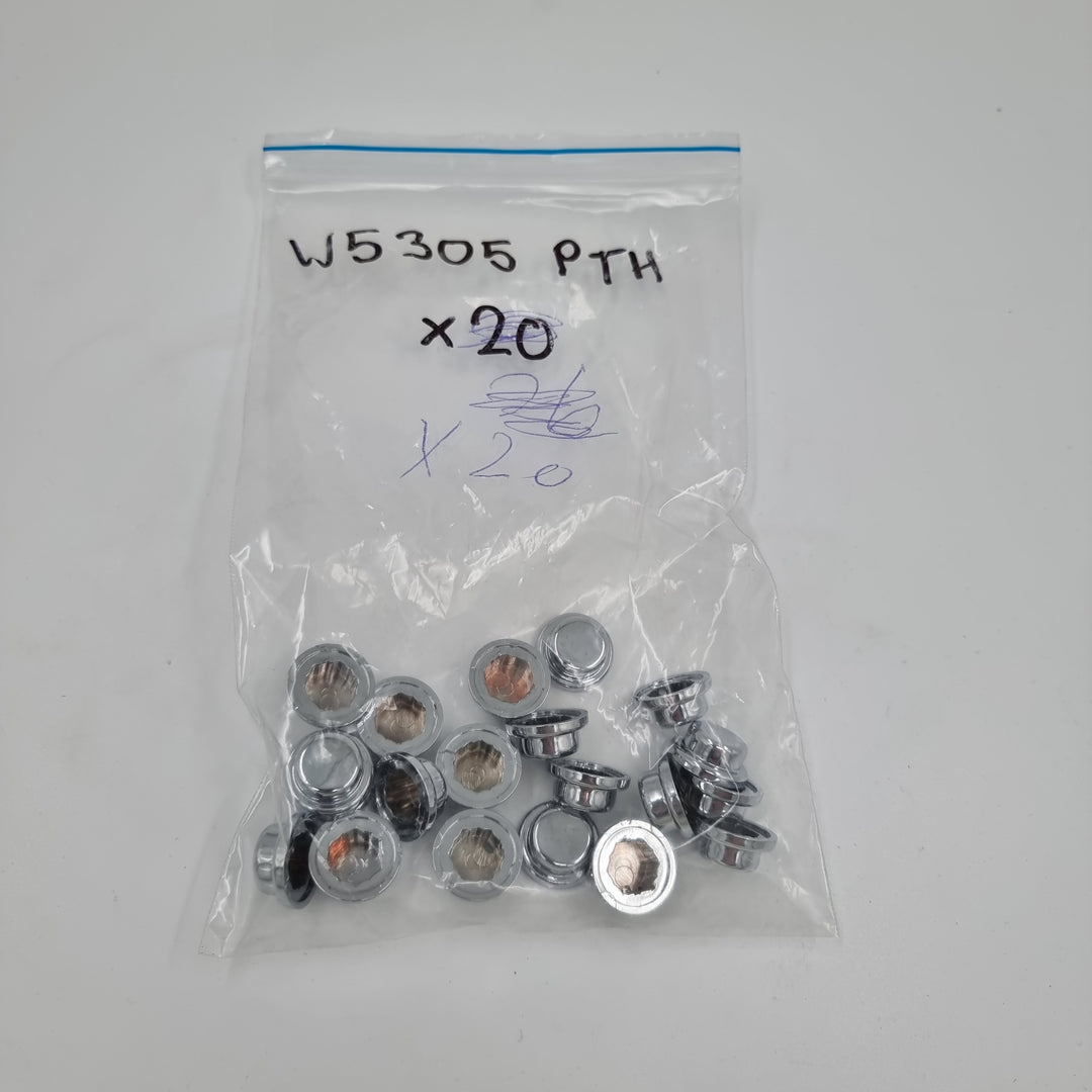 3/8" & 10 MM NUT COVER PLASTIC TOP HAT STYLE