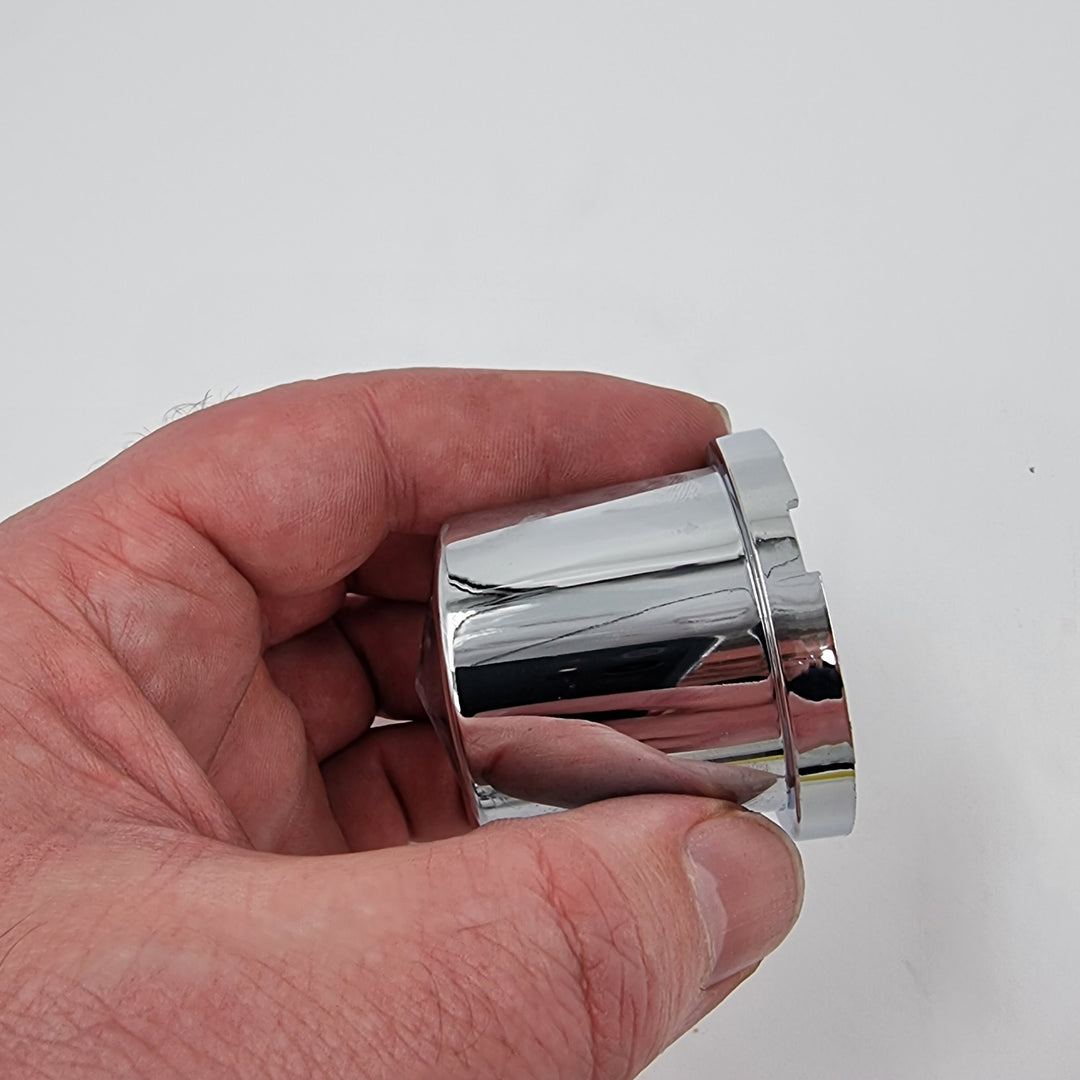 Chassis Bolt Covers, 33mm Chrome Plastic (wont rust)