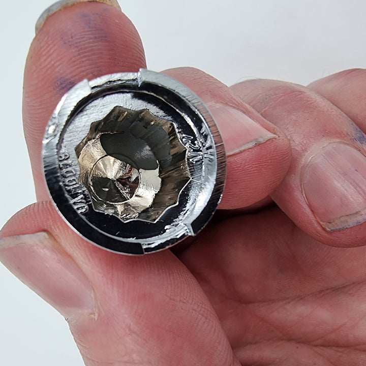 Crome Nut Cover for 1/2 Inch (=12.7mm)
