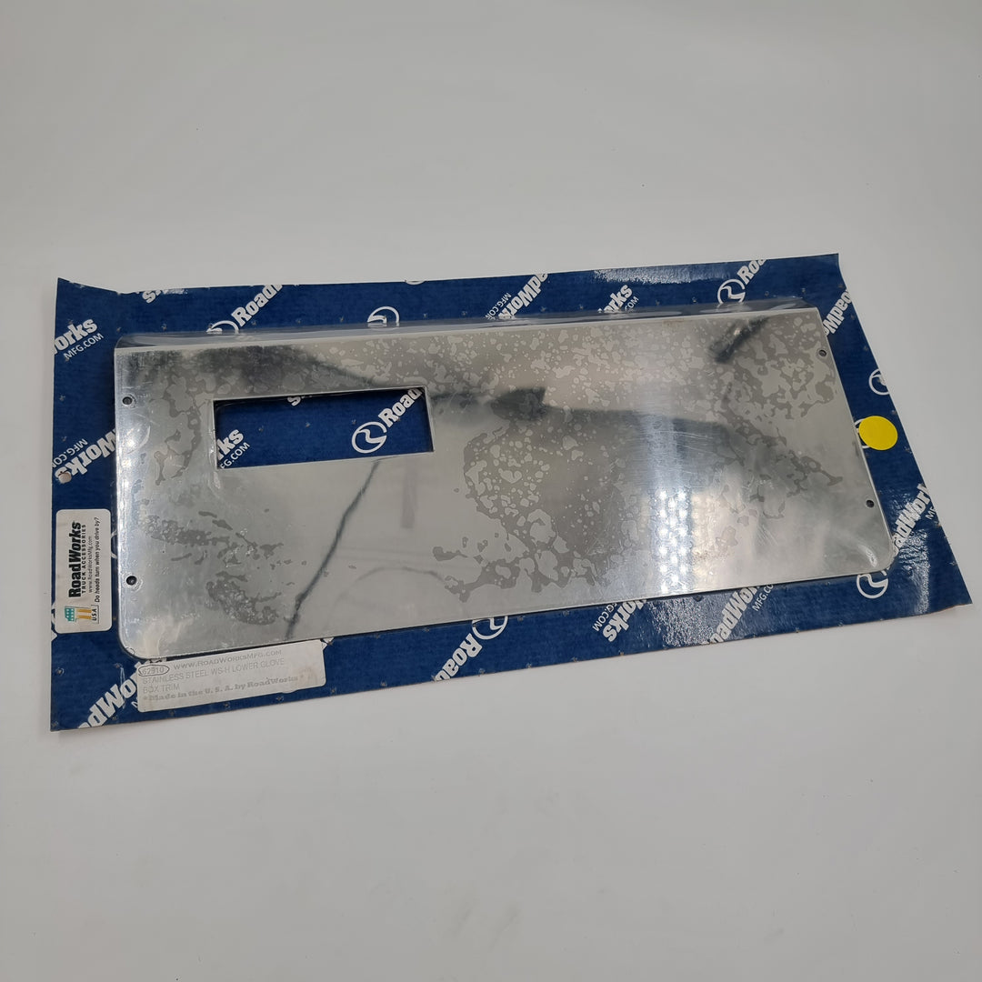 Stainless Steel Western Star Lower Glove Box Trim