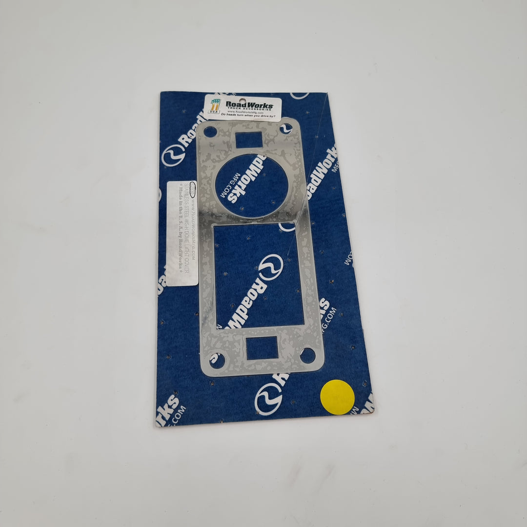 Stainless Steel Western Star  Dome Light Cover