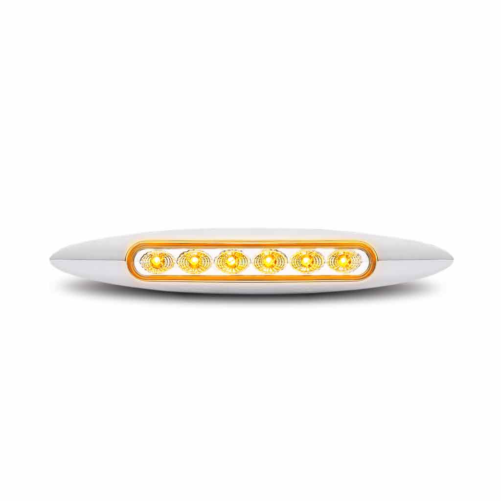 6" DUAL AMBER TO PURPLE AUX. MARKER LIGHT