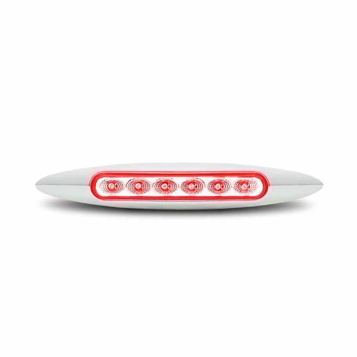 6" DUAL RED TO PURPLE AUX. MARKER LIGHT