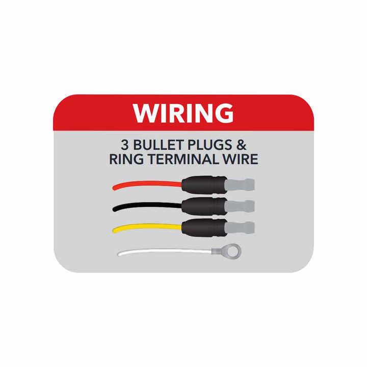 6" DUAL RED TO PURPLE AUX. MARKER LIGHT