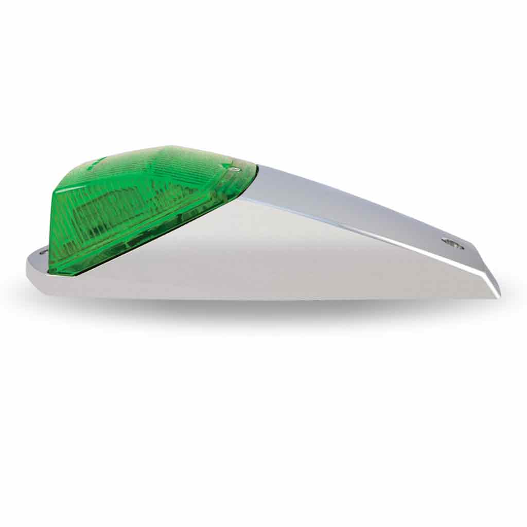 Kenworth Cab Dual Revolution LED with Housing (Amber/Green) (42 Diodes)