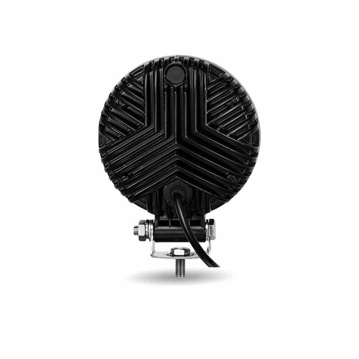 Round High Powered Combo LED Worklight with Amber Strobe - 1800 Lumens