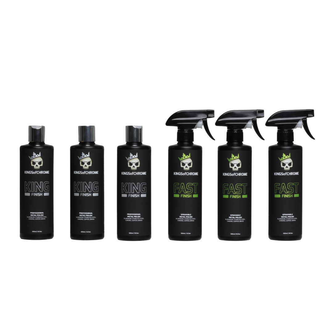 Kings of Chrome Mixed 6 Pack - 3 of each test & compare pack