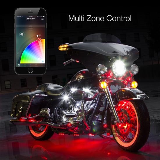 Moto Lighting Kits - XK Glow, App Controlled