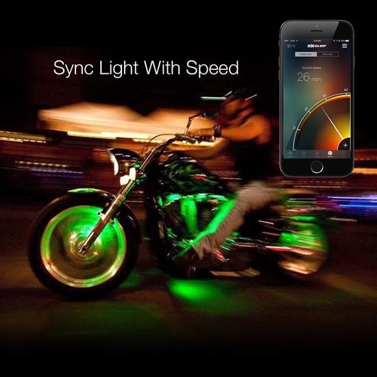 Moto Lighting Kits - XK Glow, App Controlled