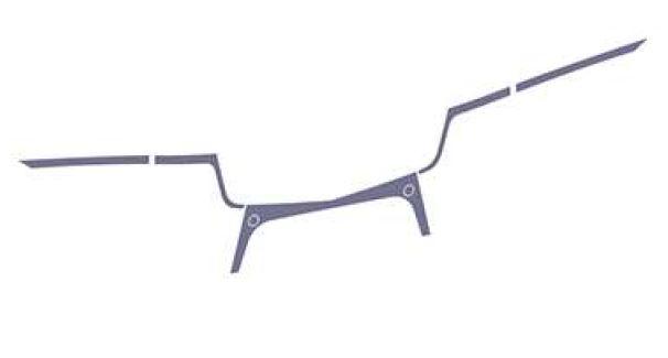 Mercedes Actros  Bottom Groll Kit (LOWER MASK AND DOOR APPLICATION)