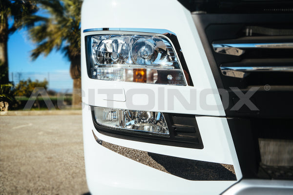 MAN Euro 6 TGX Headlight Frame and Fog Light Application