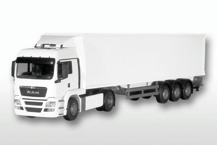 NEW Model Truck - MAN TGS LX Box Van Semitrailer