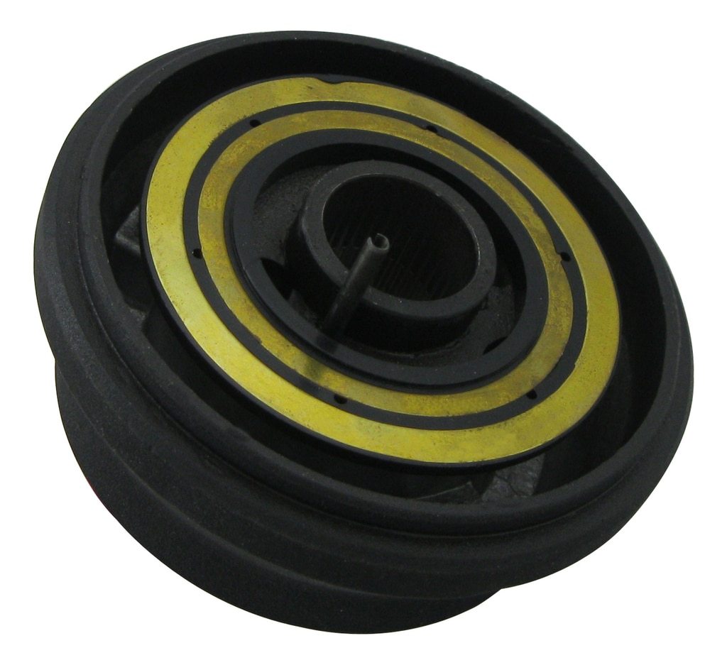 Installation Kit-Black Powder Coat Finish - Includes 3:5 Adapter Ring & Nut