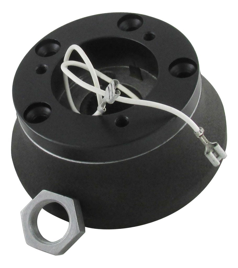 Installation Kit-Black Powder Coat Finish - Includes 3:5 Adapter Ring & Nut