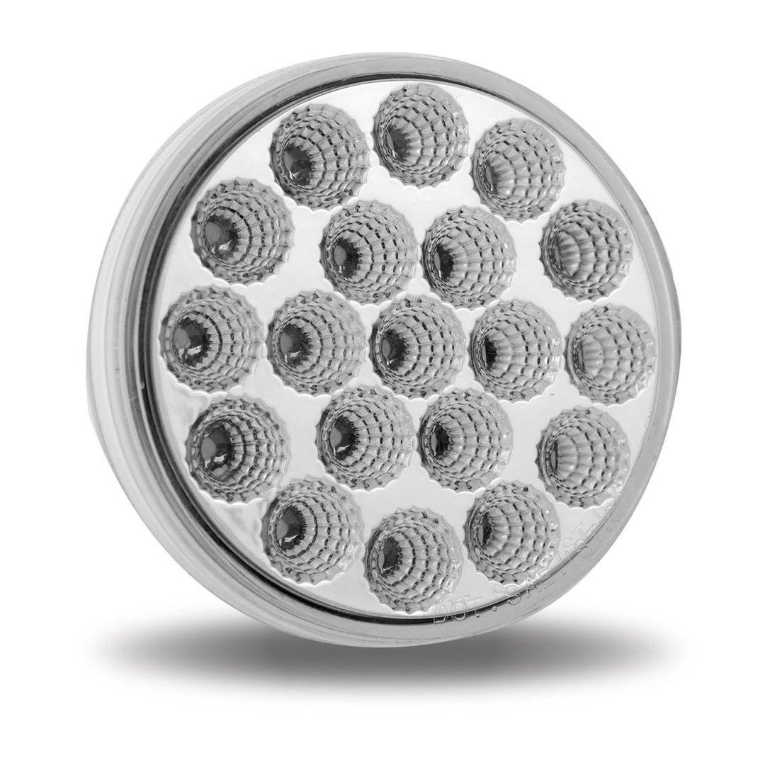 4" DUAL REVOLUTION AMBER MARKER TO GREEN AUXILIARY LED LIGHT