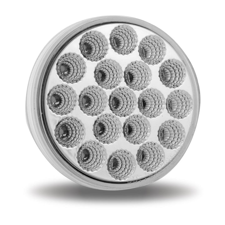 4" DUAL REVOLUTION AMBER MARKER TO GREEN AUXILIARY LED LIGHT