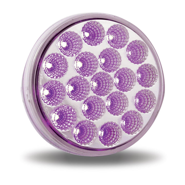 4" Dual Revolution Red Stop, Turn & Tail to Purple Auxiliary LED Light