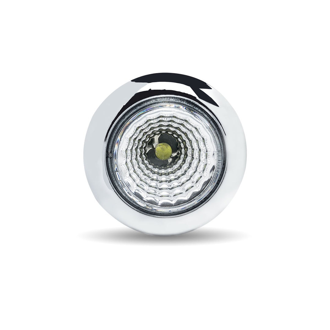 3/4" Twist On Dual Revolution Red Marker to Purple Auxiliary LED Light with Reflector