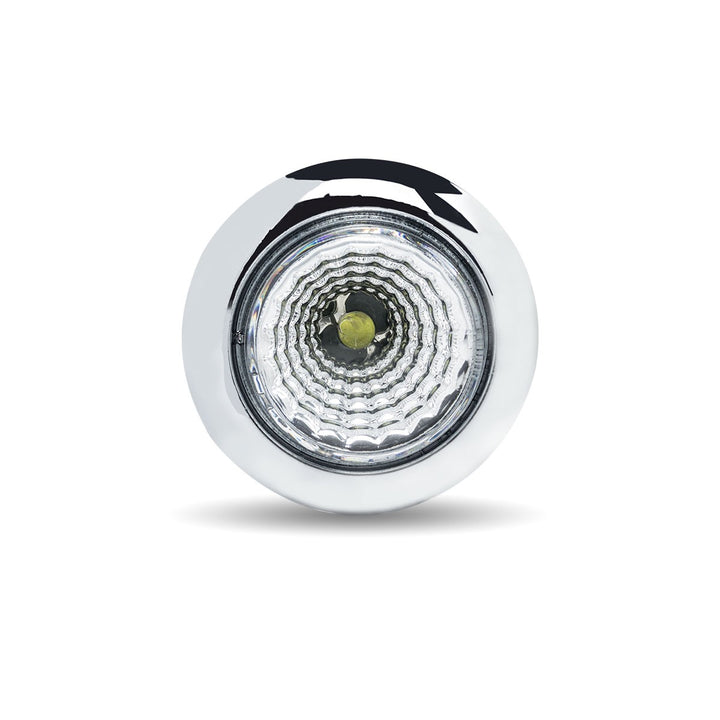 3/4" Twist On Dual Revolution Red Marker to Purple Auxiliary LED Light with Reflector