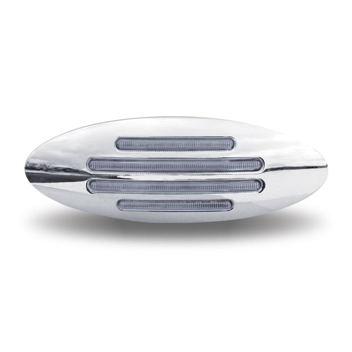 Flatline Gen 4 Marker Amber light, clear lens