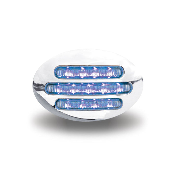 Small Marker M3 Dual Flatline Amber/Blue LED (13 Diodes)