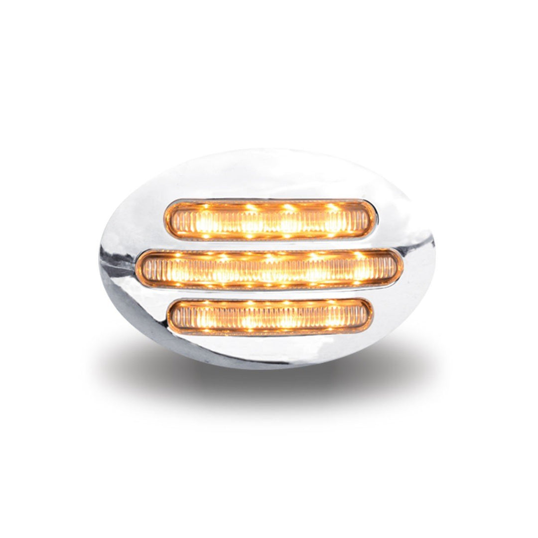 Small Marker M3 Dual Flatline Amber/Blue LED (13 Diodes)