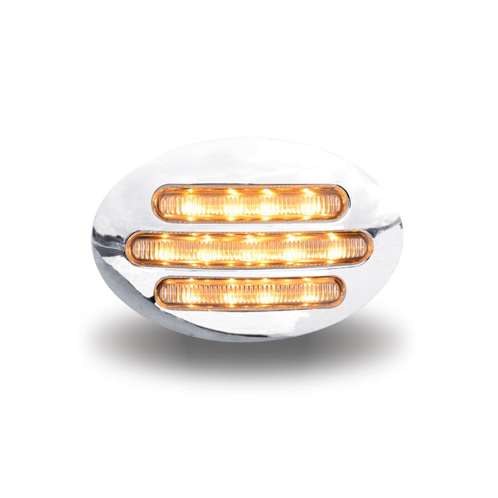 Small Marker M3 Dual Flatline Amber/Blue LED (13 Diodes)