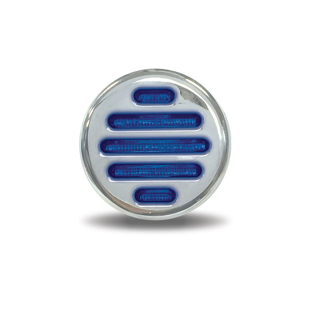 2" Dual Flatline Amber/Blue LED (9 Diodes)