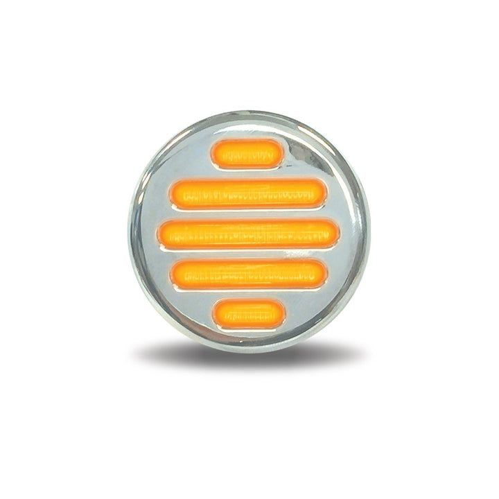 2" Dual Flatline Amber/Blue LED (9 Diodes)